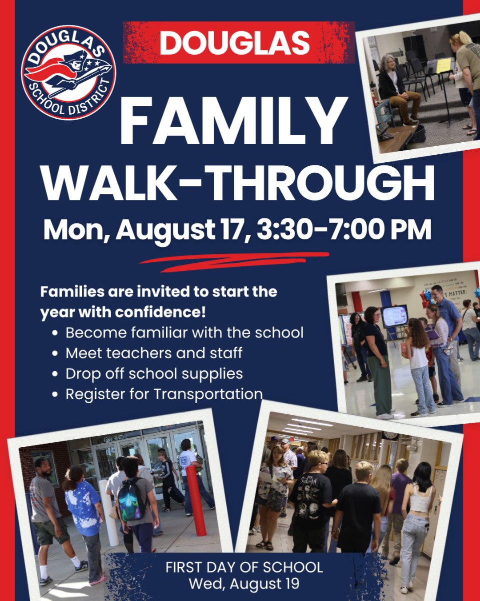 Family Walk-Through Flyer